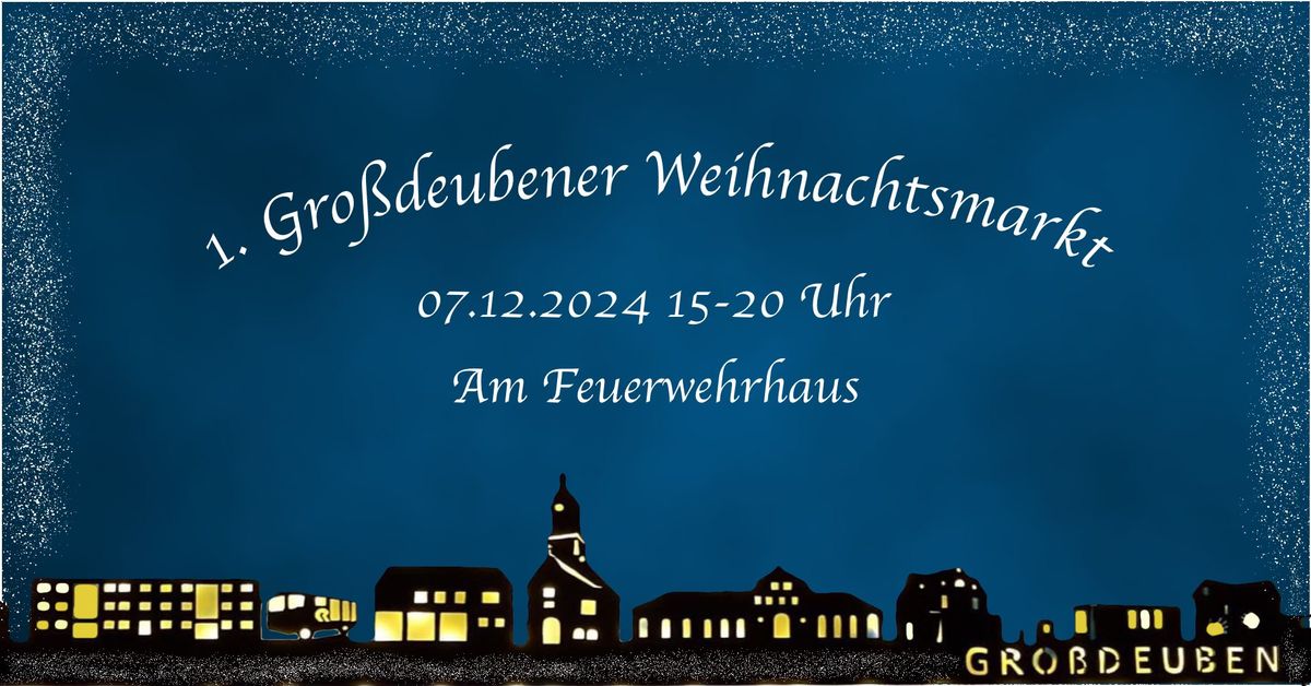 1. Gro\u00dfdeubener Weihnachtsmarkt