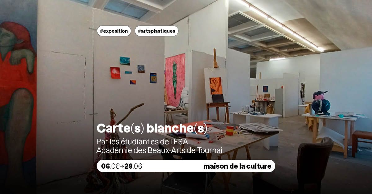 VERNISSAGE EXPO - Carte(s) blanche(s)