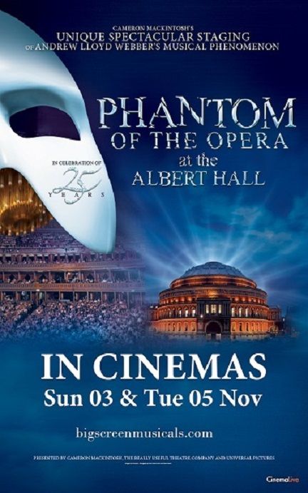 Midweek Musicals : Phantom Of The Opera at the Royal Albert Hall