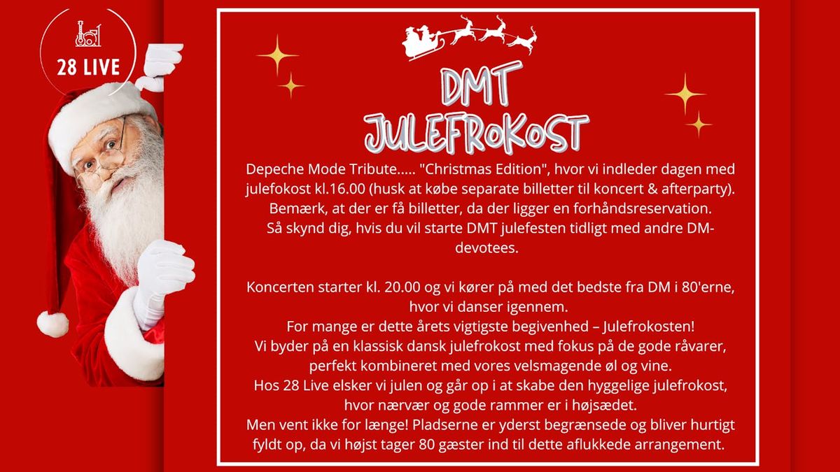 DMT julefrokost inkl Quiz