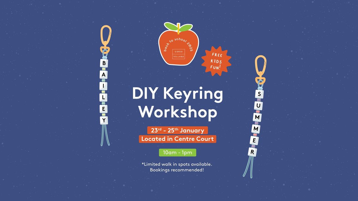 DIY Keyring Workshop