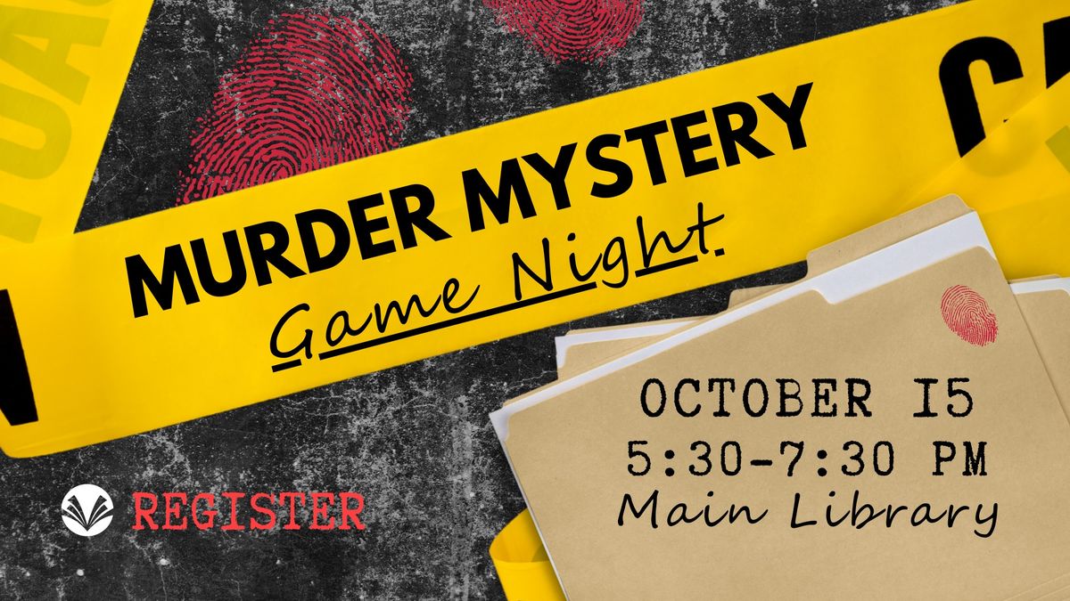 Murder Mystery Game Night