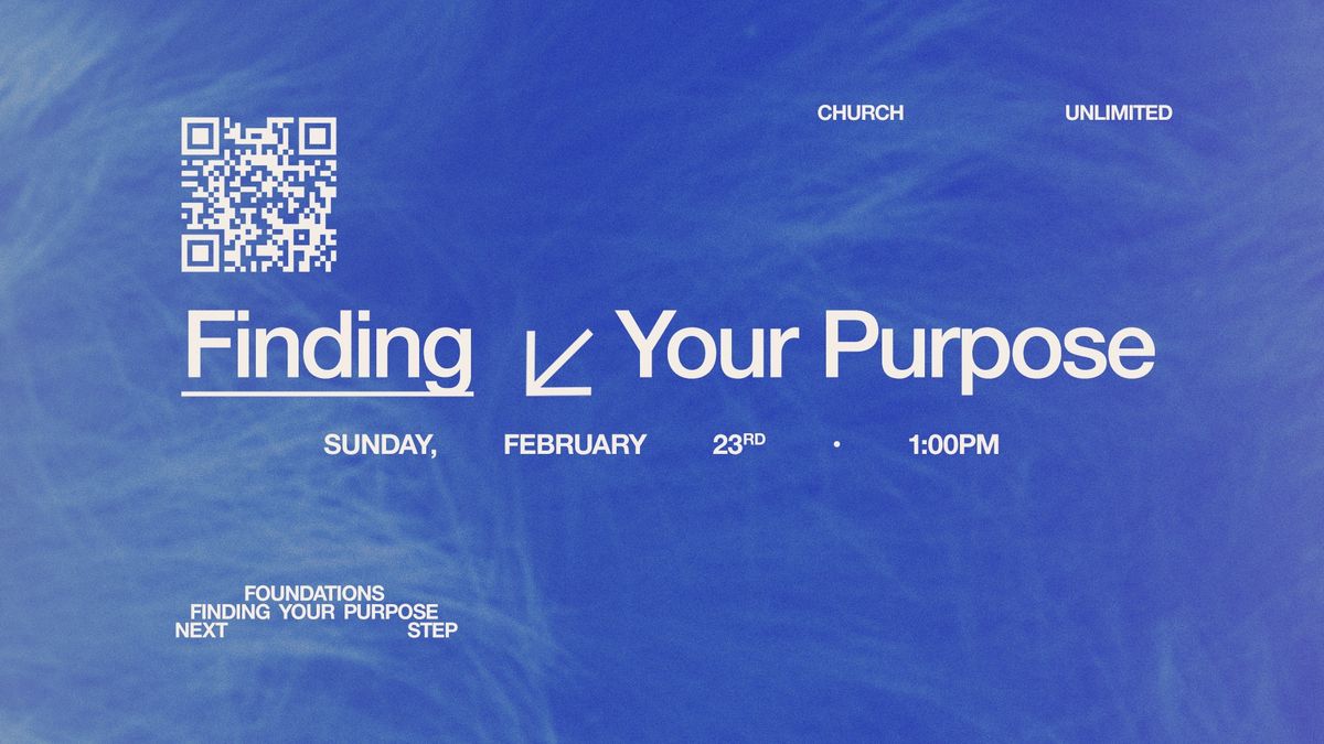 Finding Your Purpose Class