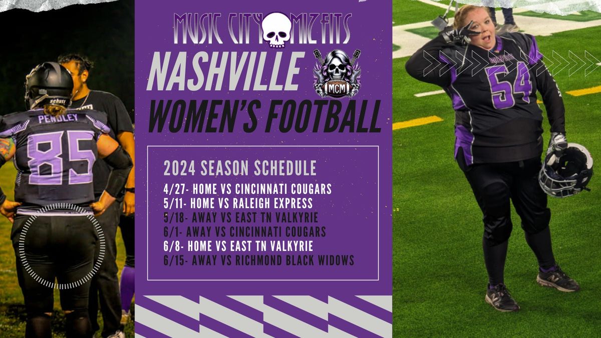  ? Nashville Women's Football Season Opener! ?