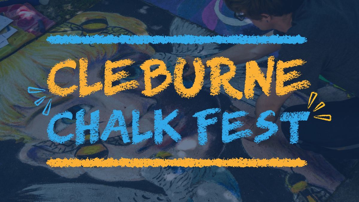 Cleburne Chalk Festival - Drawing Week