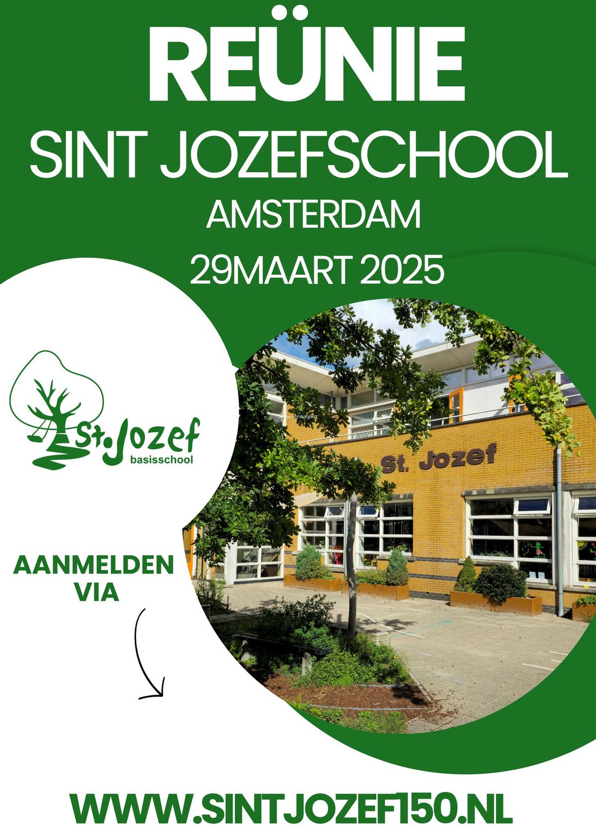 Re\u00fcnie Sint Jozefschool 150 jaar!