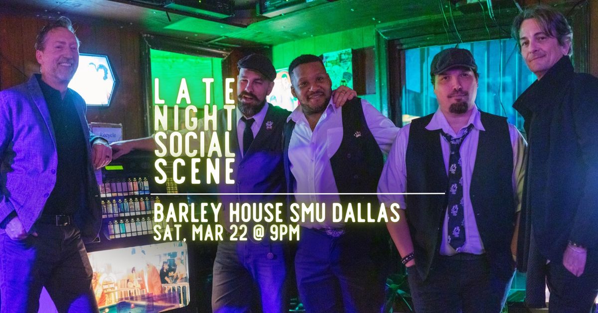 late night social scene at the barley house dallas