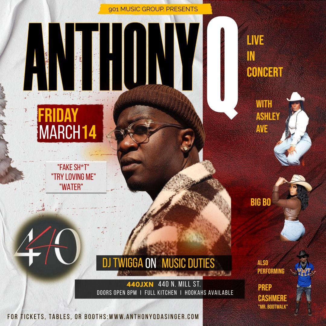 Anthony Q Live In Concert w\/ Ashley Ave 