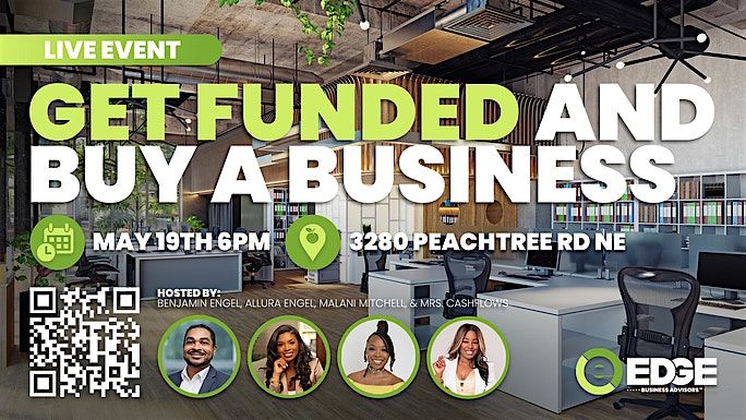 Get Funded And Buy A Business - 5\/19\/26