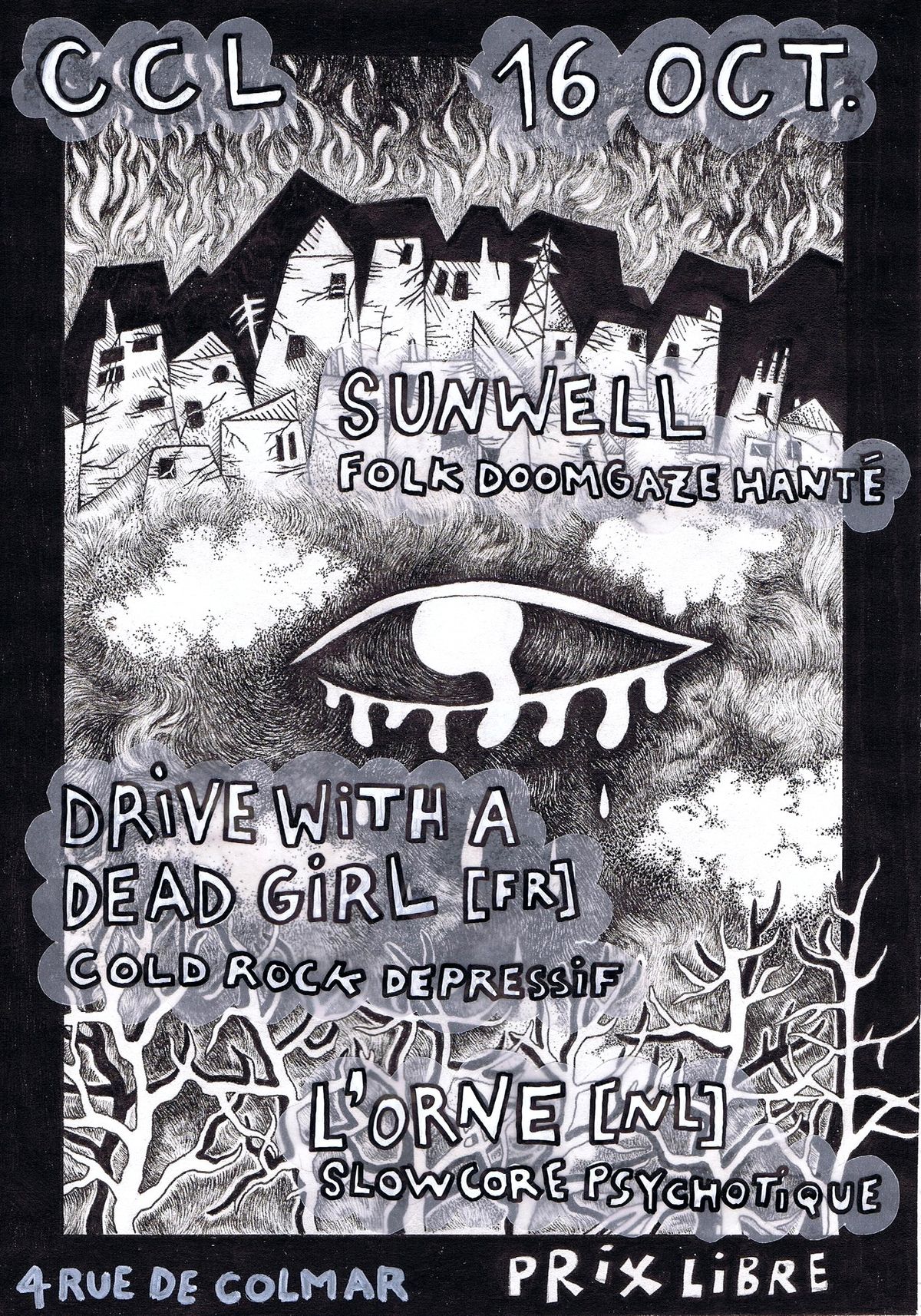 L'ORNE + DRIVE WITH A DEAD GIRL + SUNWELL