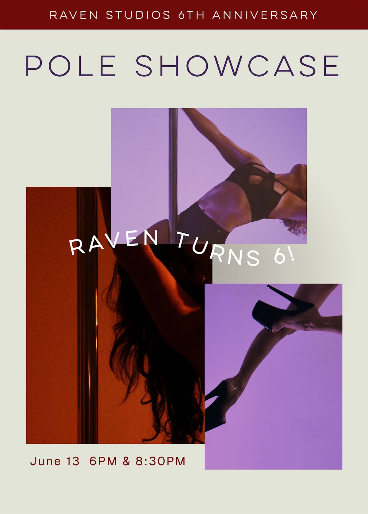 Raven Studios 6th Anniversary Pole Showcase - 8:30PM Show