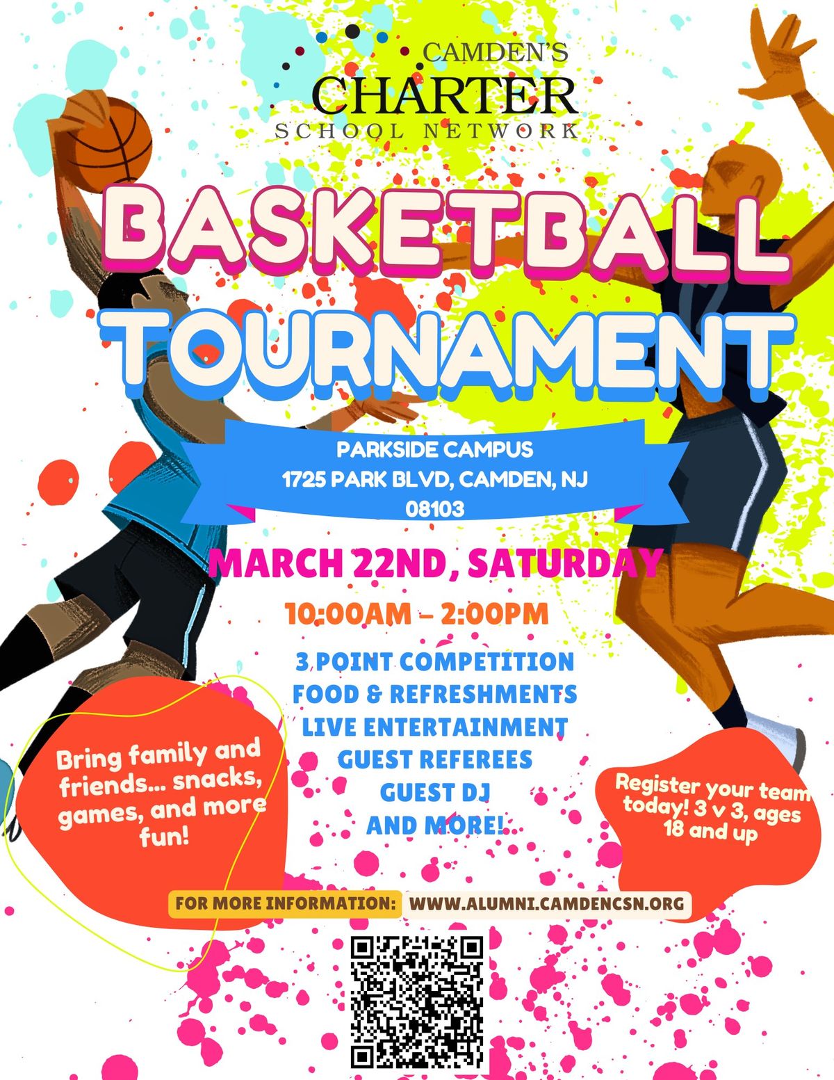 3 on 3 Basketball Tournament