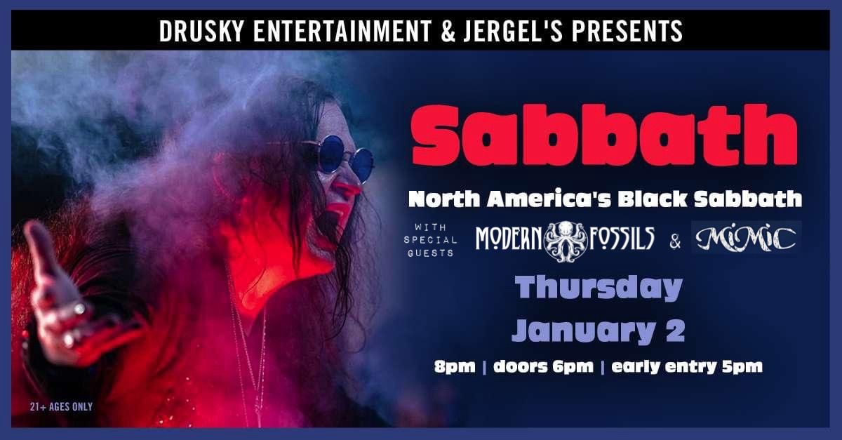 Sabbath North America's Black Sabbath at Jergels 