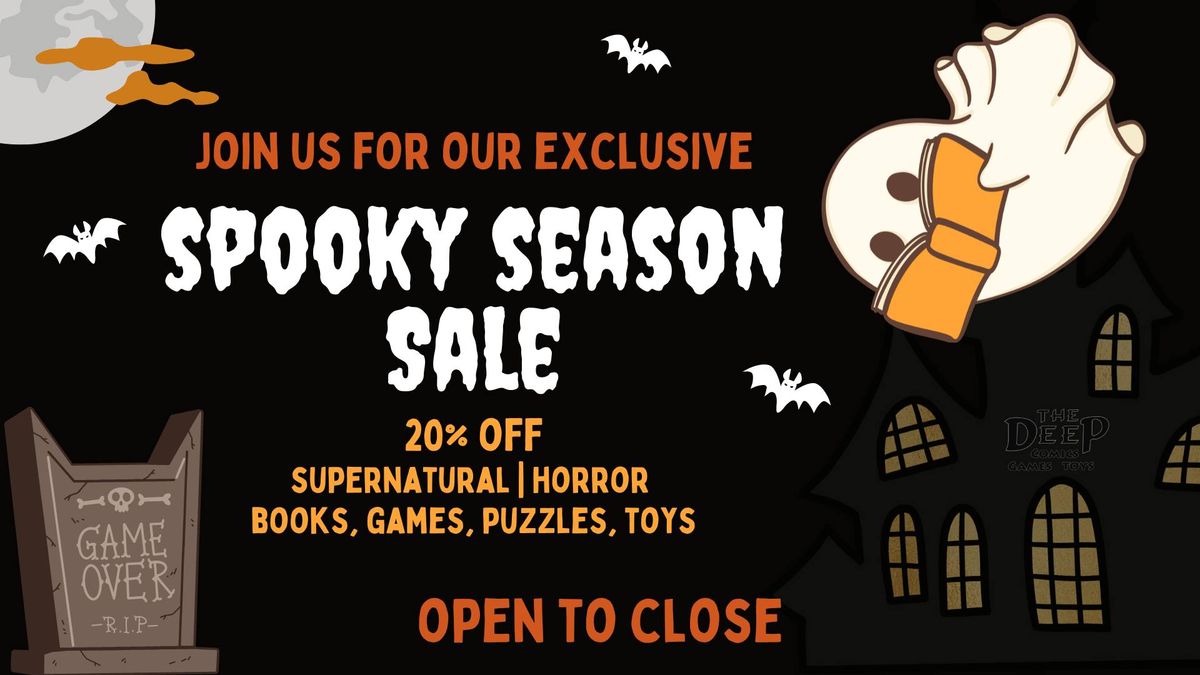 Spooky Season Sale!