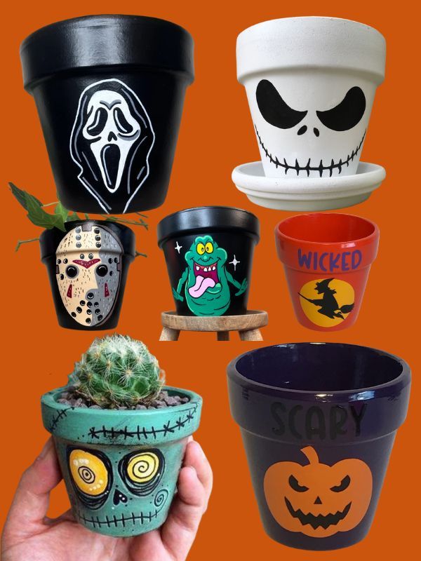 JAKS Dublin Fall\/Halloween Terracotta Pot Painting Party