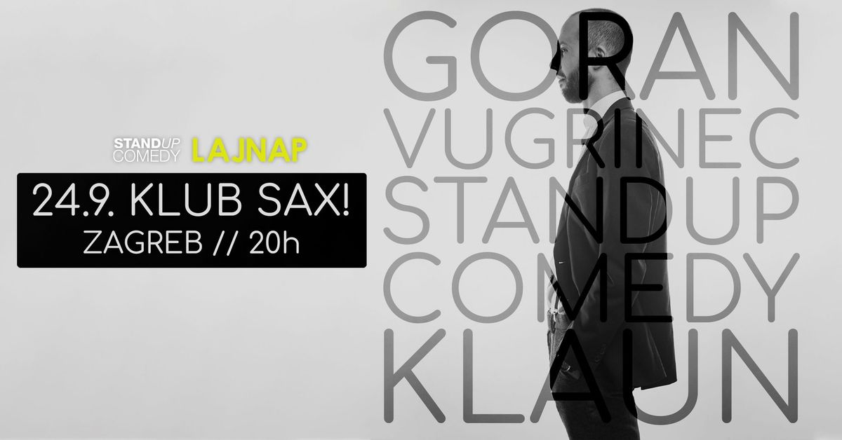 KLAUN - Goran Vugrinec stand-up comedy show