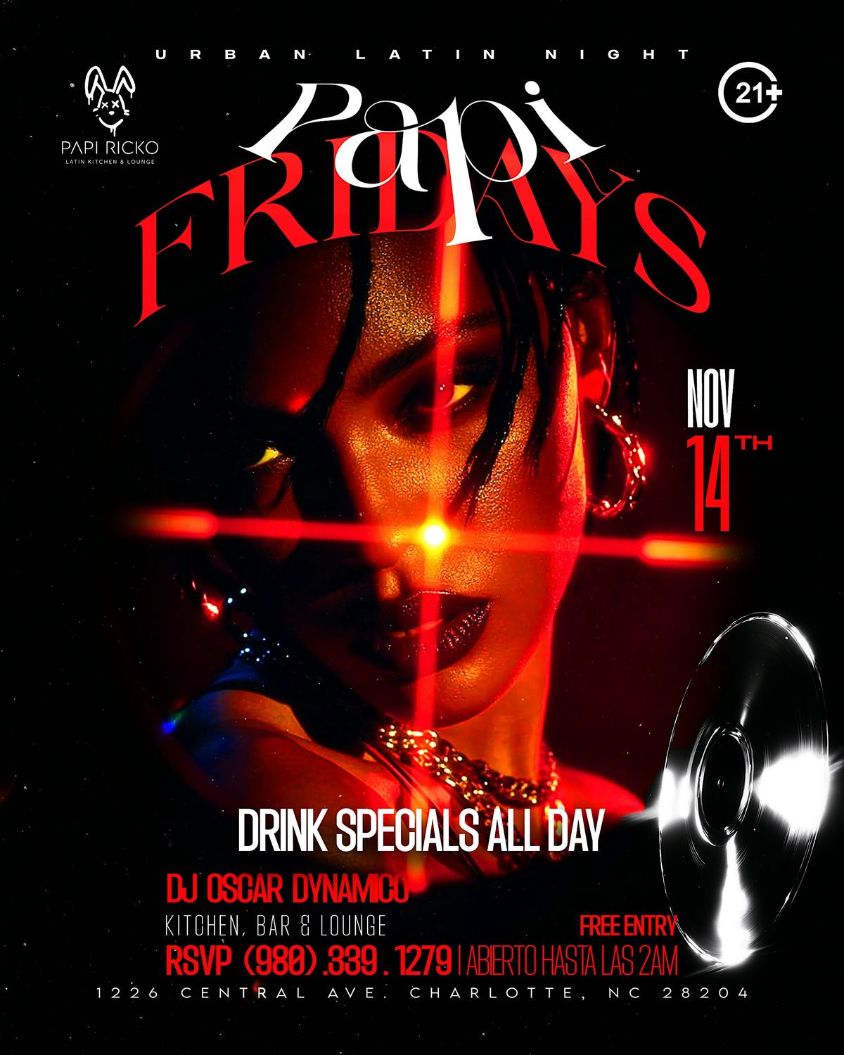 PAPI FRIDAYS Latin Urban Night at PAPI RICKO