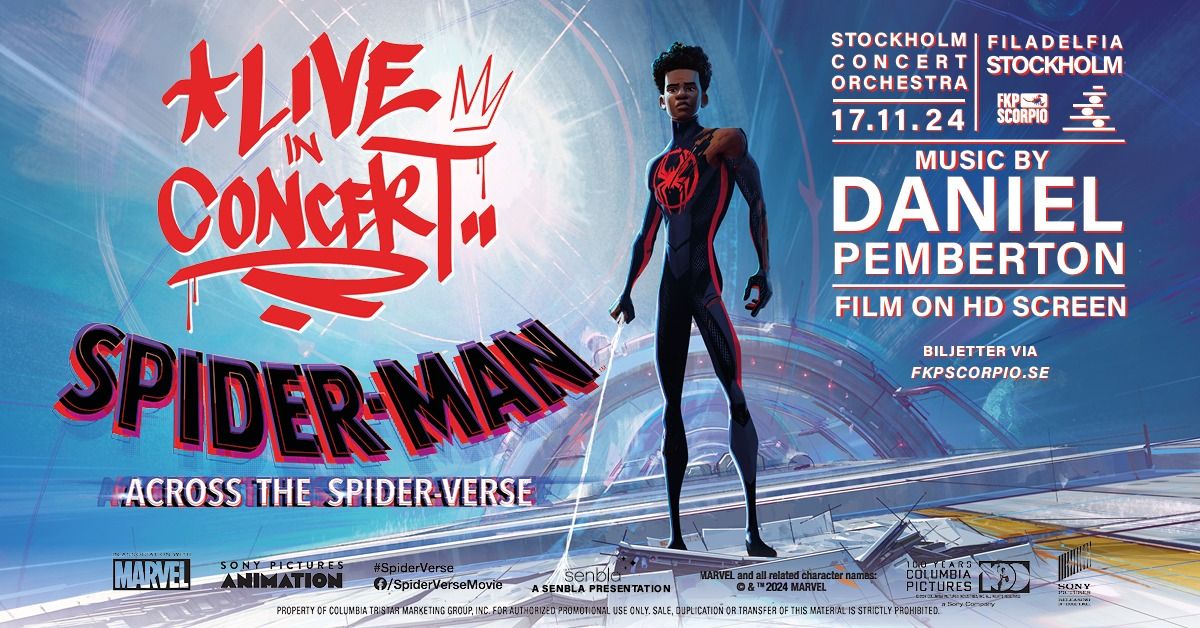 Spider-Man: Across The Spider-Verse Live in Concert | Stockholm