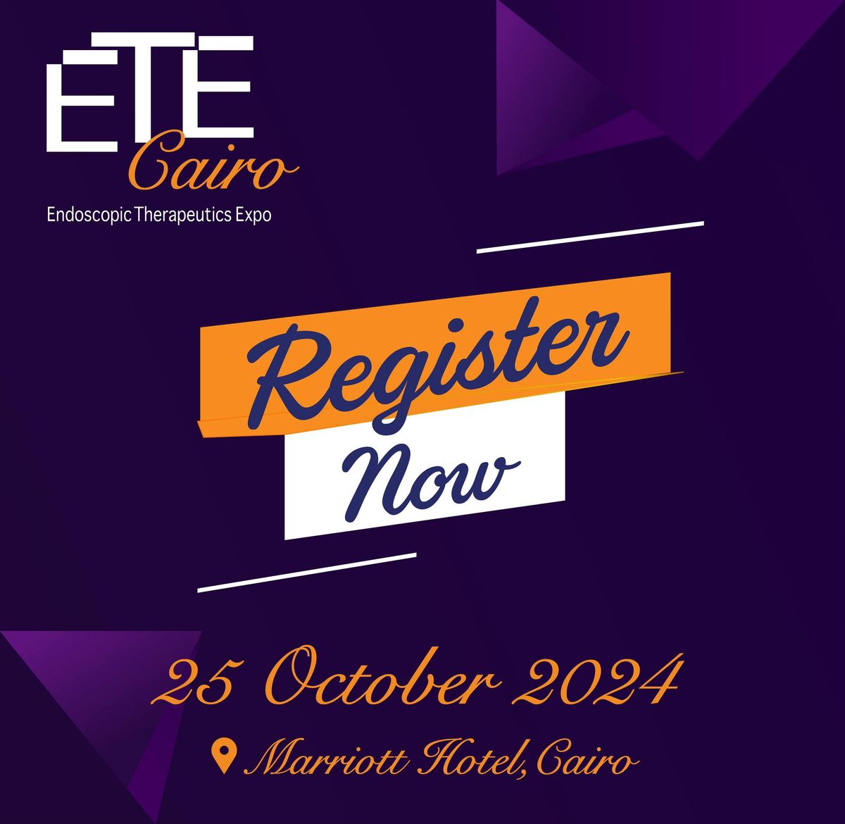 Endoscopic Therapeutics Expo ETE Cairo 2024