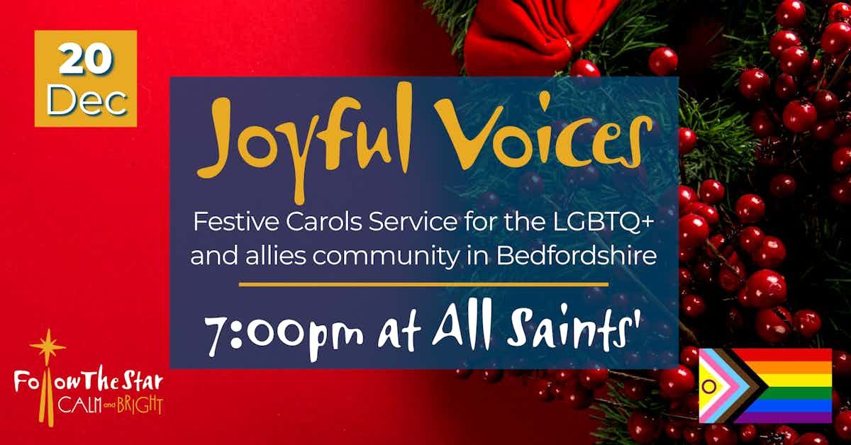 Joyful Voices - LGBTQ+ Carols at All Saints'