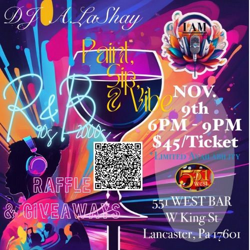 R&B Paint & Sip @551 West