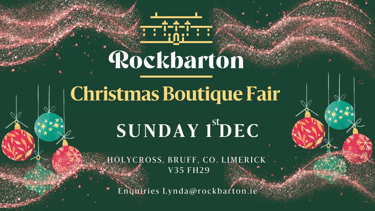 Christmas Boutique Fair 