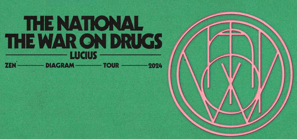 The National &amp; The War On Drugs \/w Special Guest Lucius