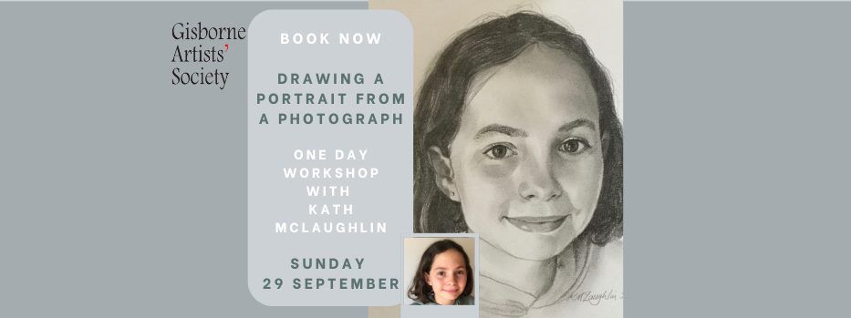 Drawing a Portrait from a Photograph, one day workshop