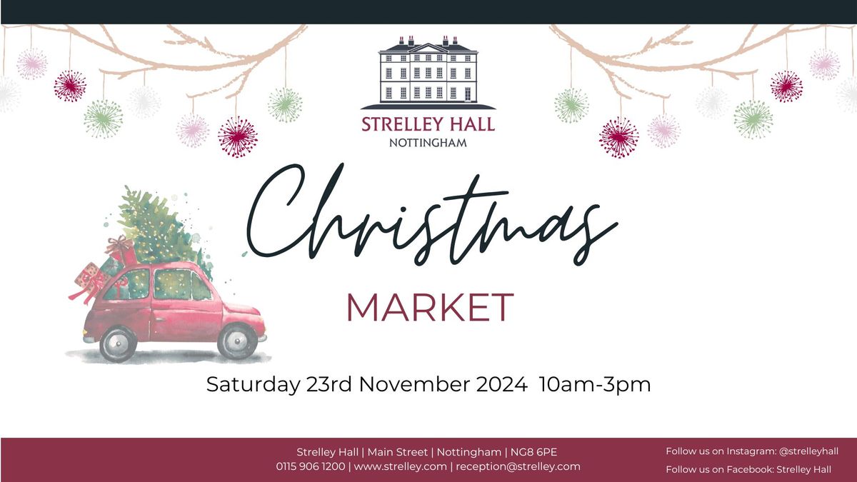 Strelley Hall Christmas Market 2024