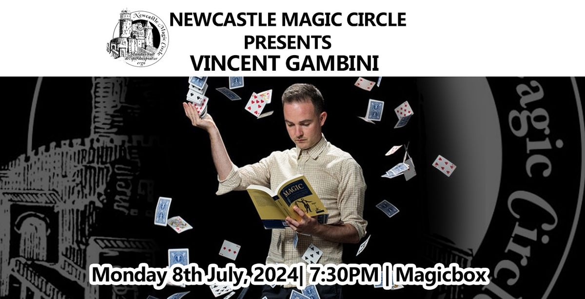 Vincent Gambini Lecture \u2013 Newcastle Magic Circle