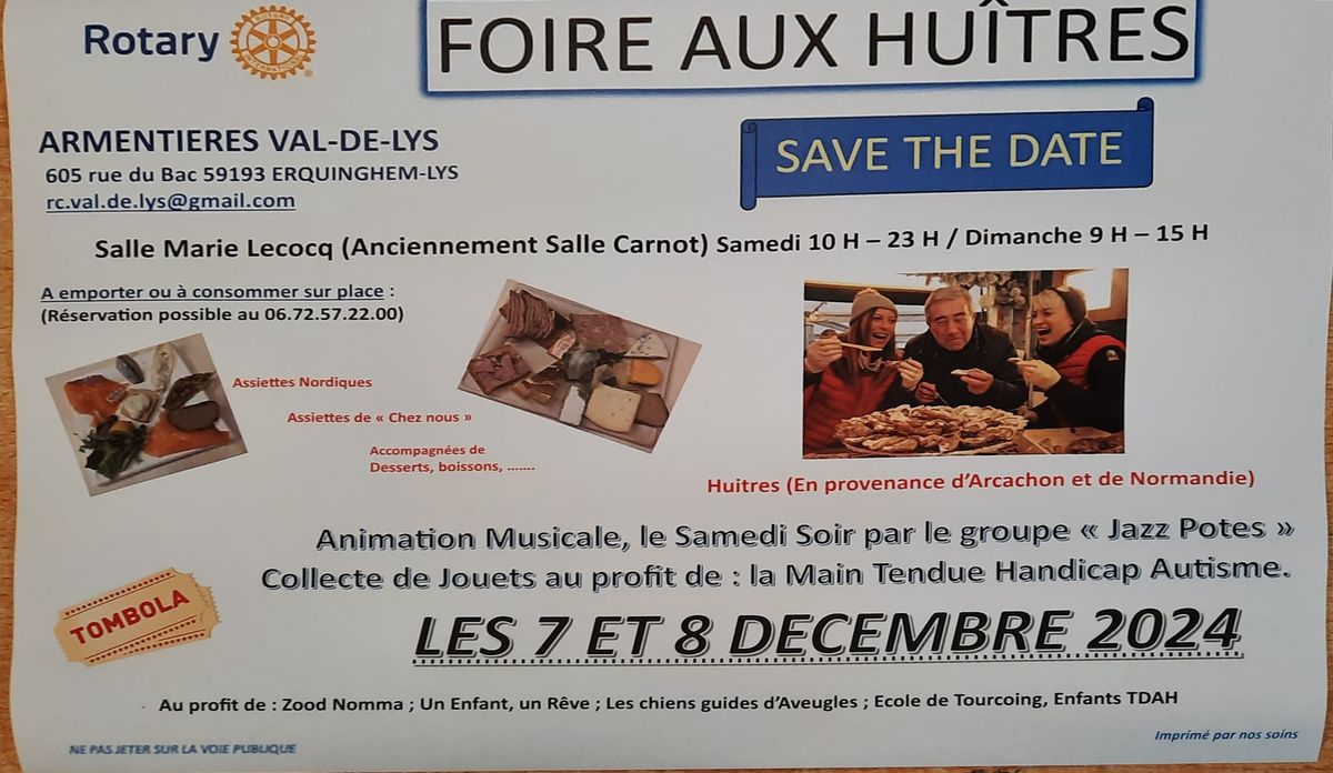 foire aux huitres