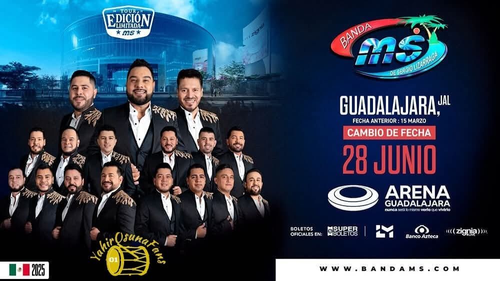 Banda Ms en la Arena Guadalajara 