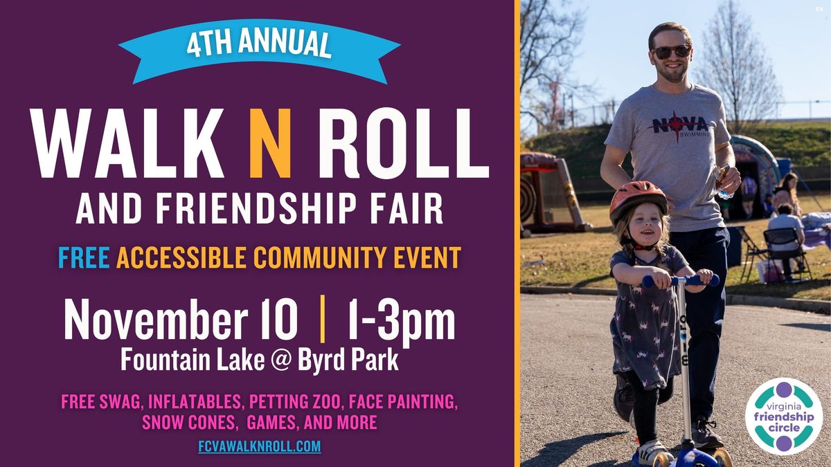 4th Annual Walk N Roll and Friendship Fair