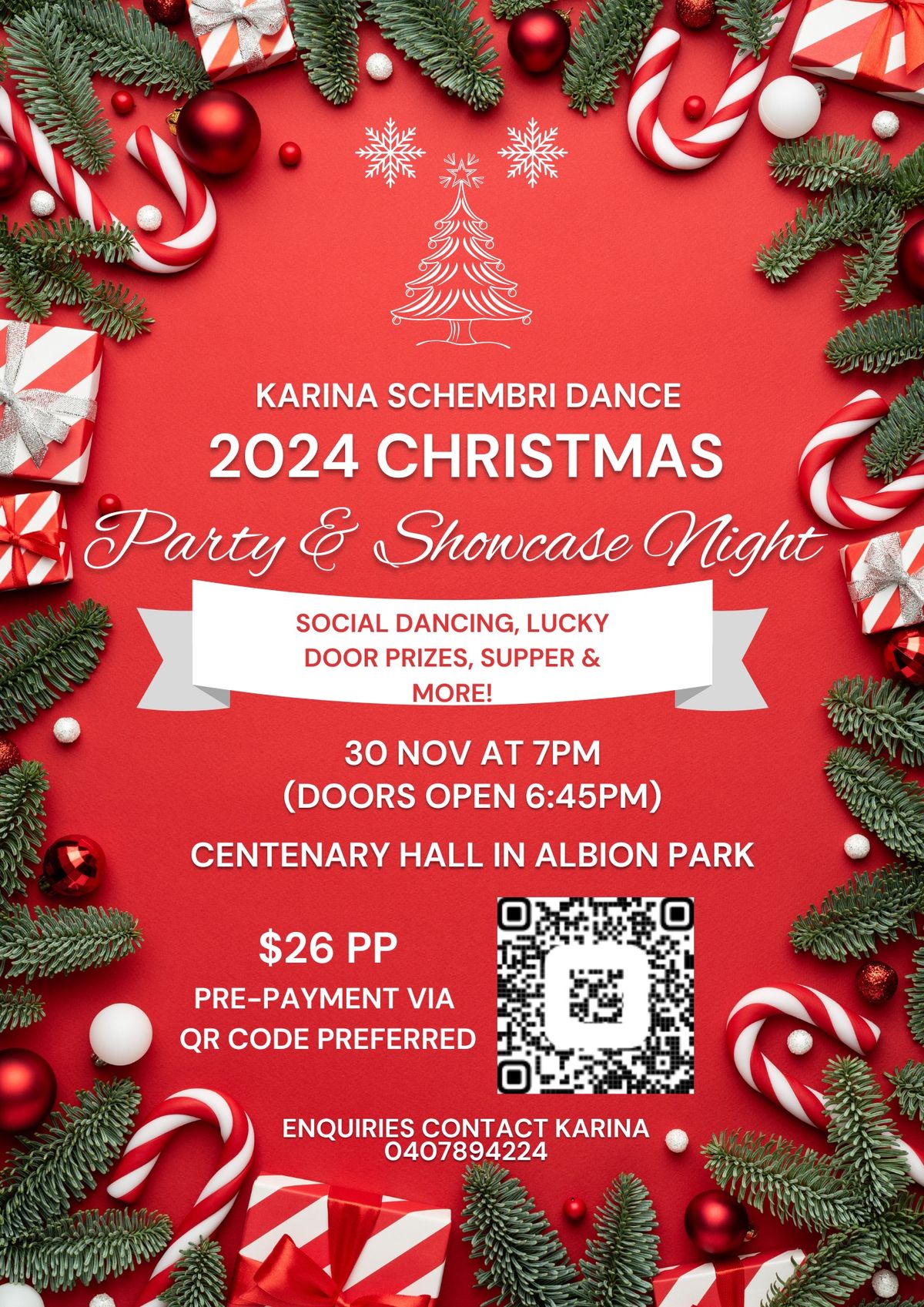 Christmas Party and Showcase Night