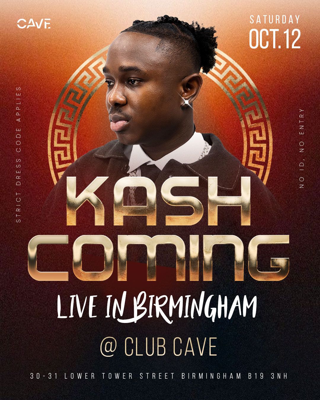 KASH COMING PERFORMING LIVE