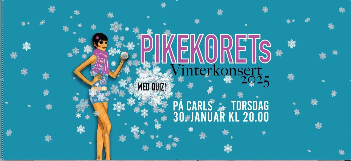 Pikekorets vinterkonsert 2025, m\/ quiz!