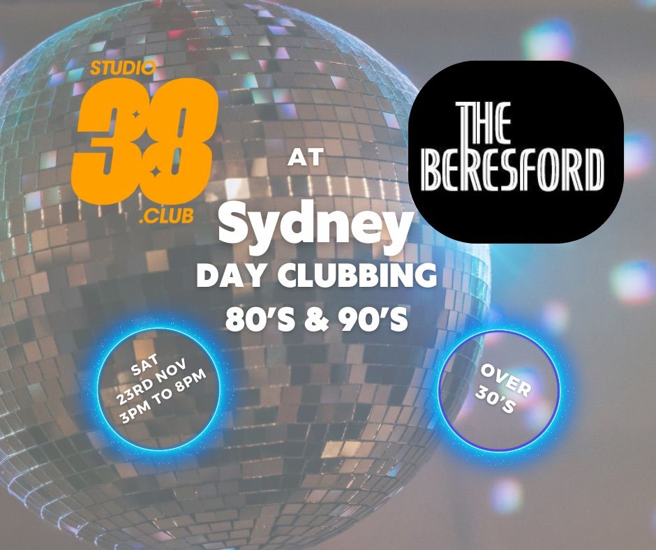 Daytime Clubbing for over 30\u2019s - Tickets only