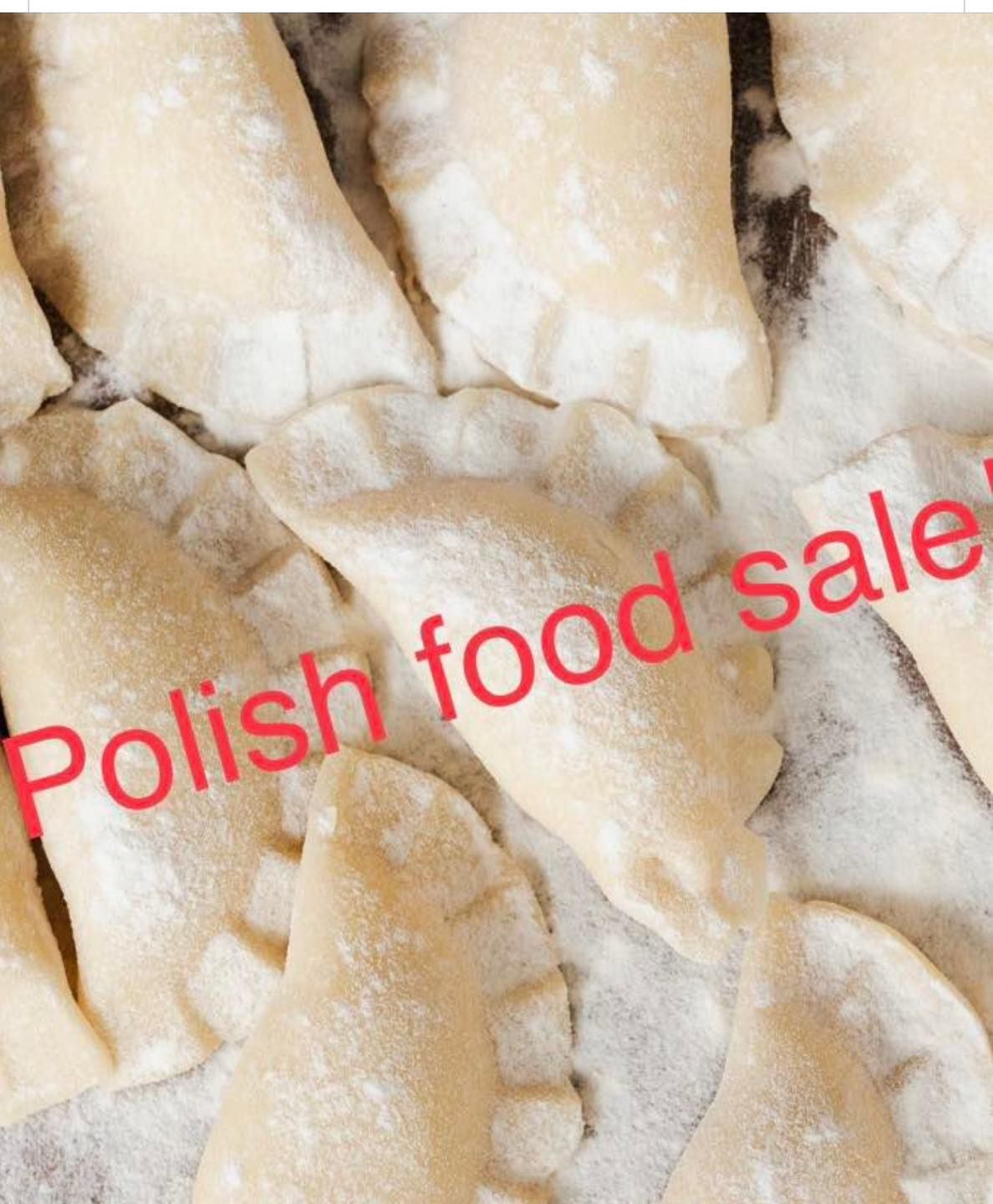 Polish food sale