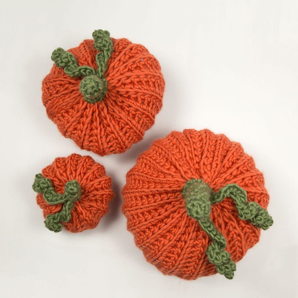 Luxury Chunky Merino Crochet Pumpkins