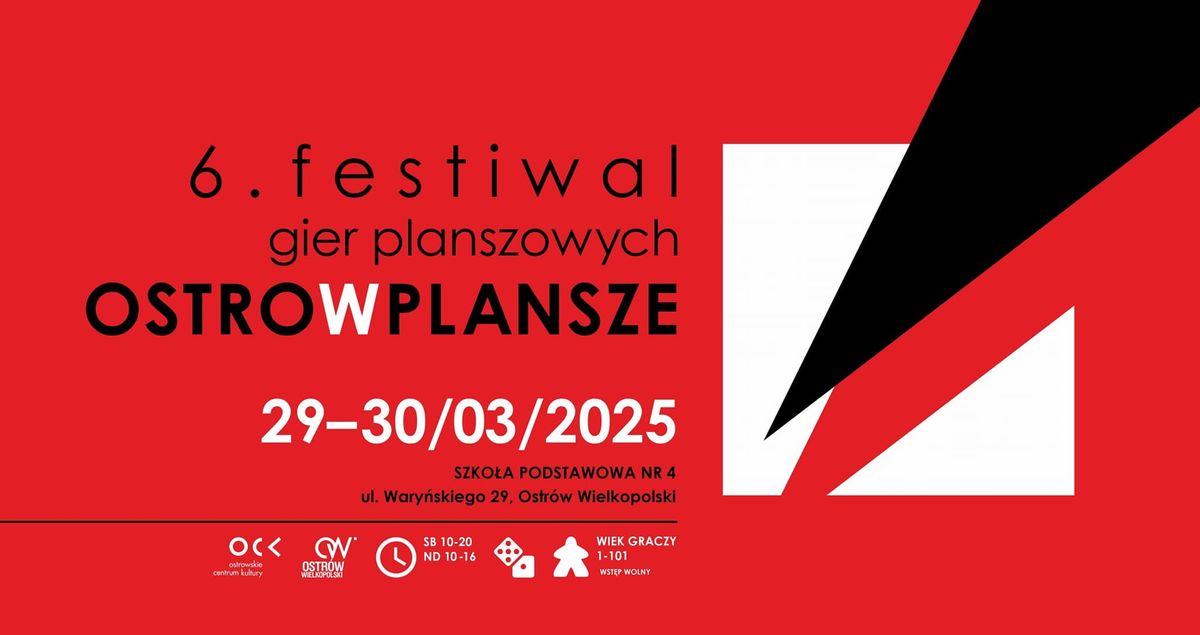 6. Festiwal Gier Planszowych OSTROwPLANSZE