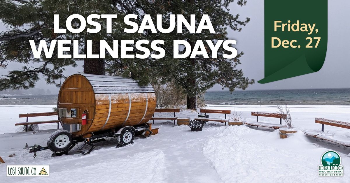 Lost Sauna Wellness Day | December