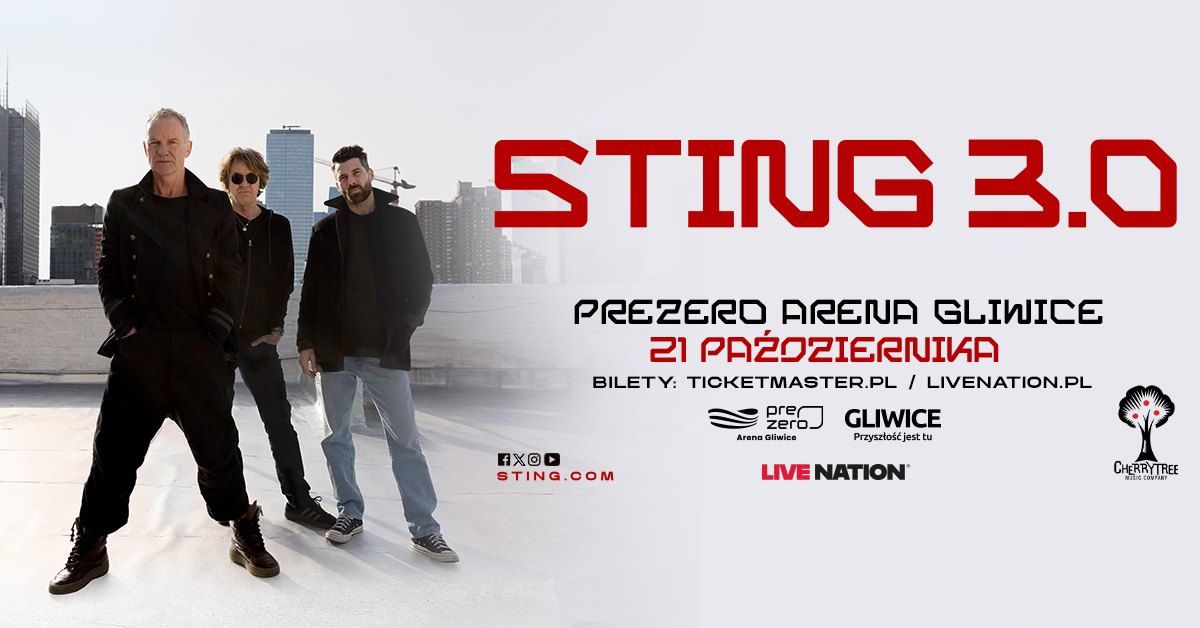 STING 3.0 TOUR - Official Event - 21.10.2025, PreZero Arena Gliwice