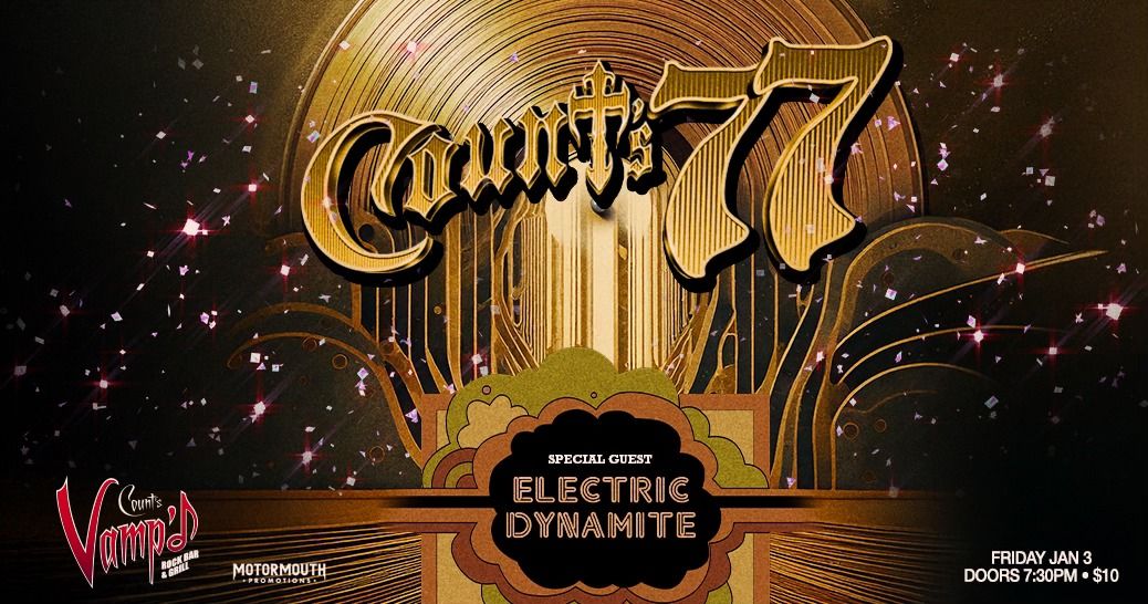 Count's 77 rocks Vamp'd ! Special guest Electric Dynamite !