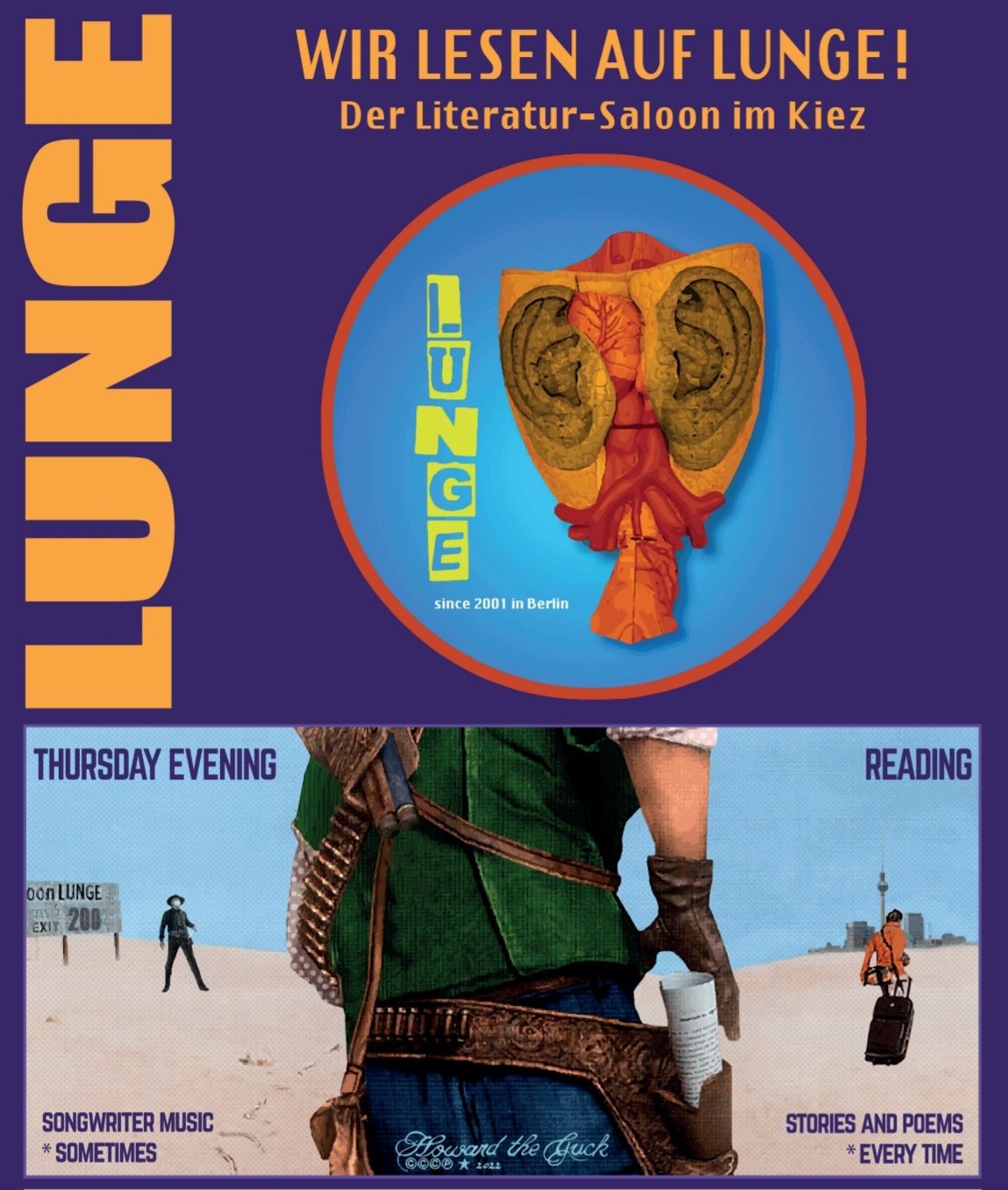 Lesung: Lesen auf LUNGE