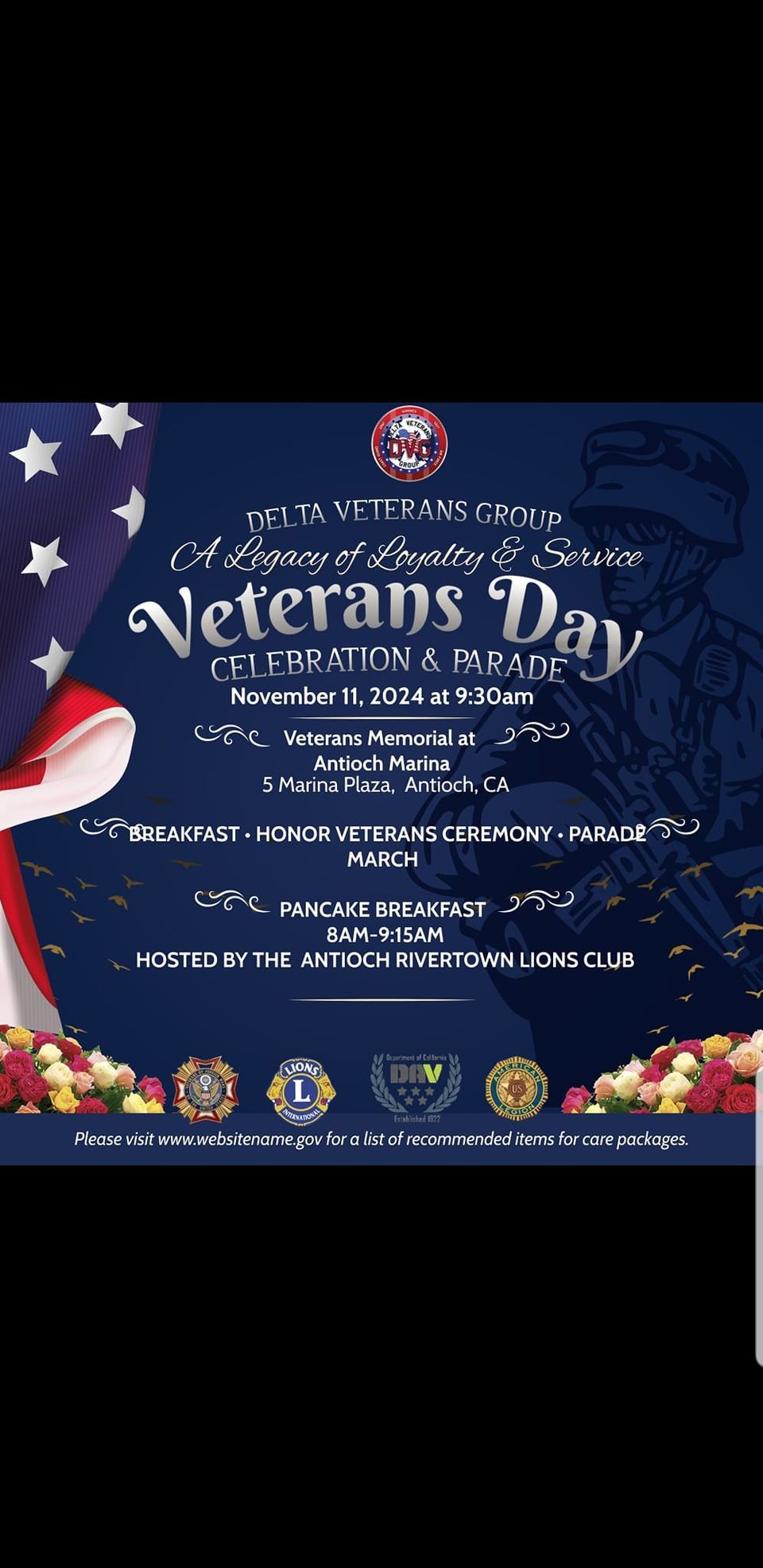 Antioch Veterans Day Celebration