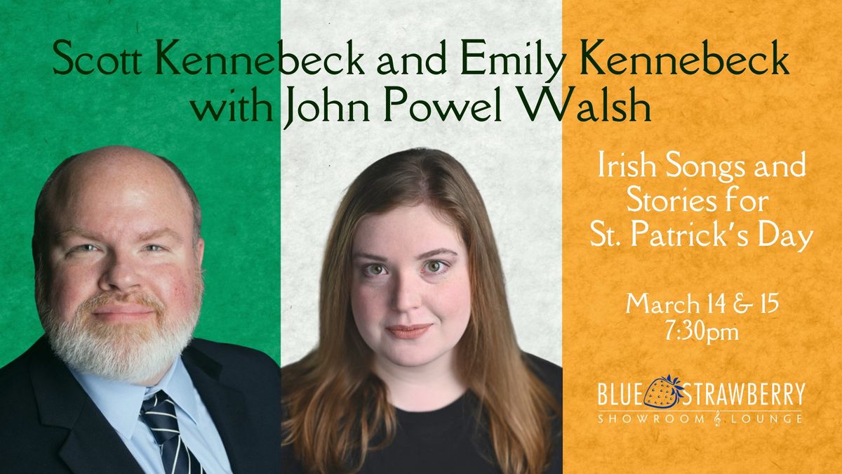 Scott Kennebeck and Emily Kennebeck with John Powel Walsh