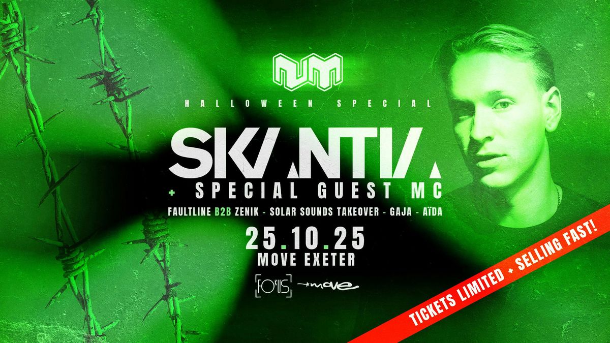 Nu:Motive Exeter Halloween \u2022 skantia + Special Guest MC &amp; more