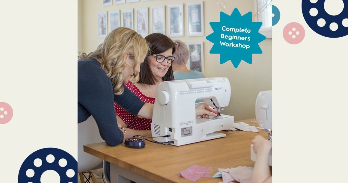 Complete Beginners Sewing Taster 1 Day Workshop