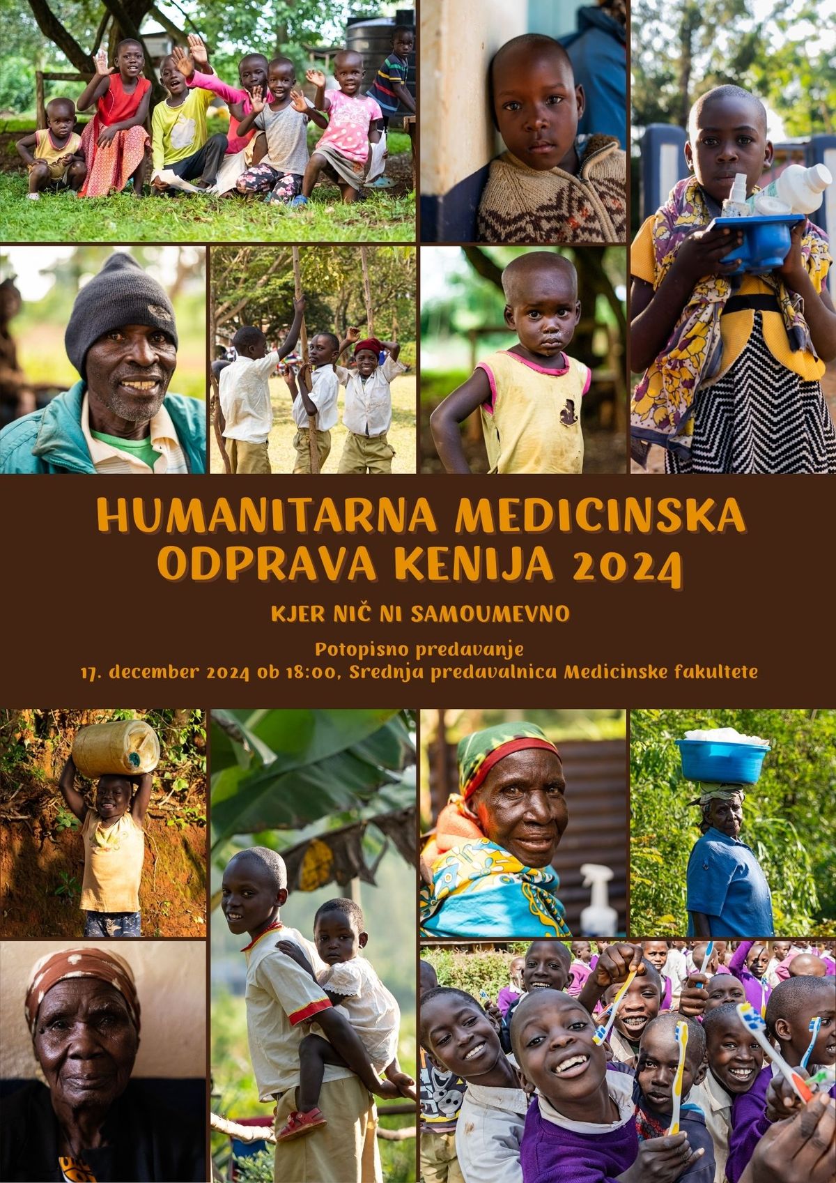 Potopisno predavanje - humanitarna medicinska odprava Kenija 2024