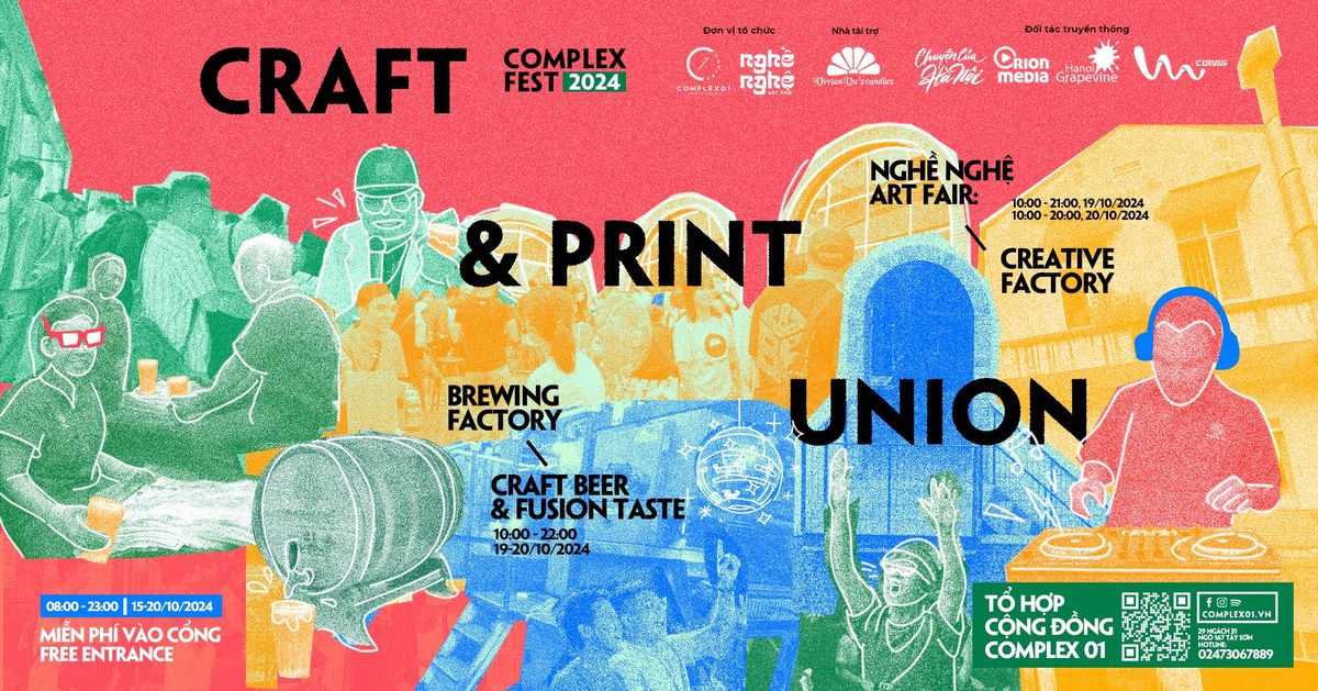 COMPLEX FEST 2024: CRAFT & PRINT UNION